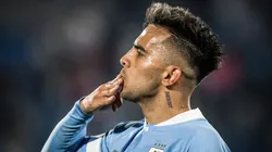 Foto: Gastón Britos/EFE - Zalazar, em jogo pela seleção do Uruguai