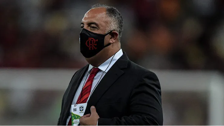 Thiago Ribeiro/AGIF - Marcos Braz, dirigente do Flamengo.
