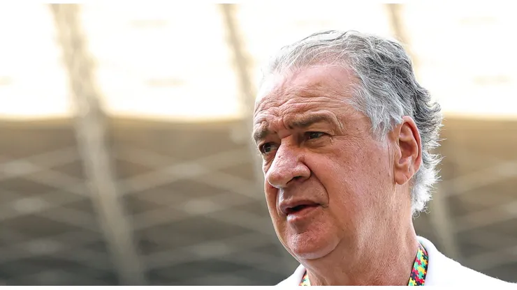 Sergio Coelho, presidente do Atletico-MG, durante partida contra o America-MG no Mineirão pelo Brasileirão 2023. Foto: Gilson Lobo/AGIF