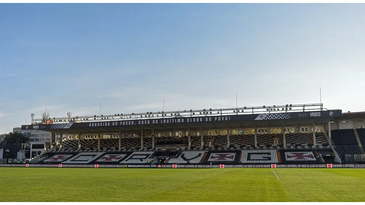 Vista geral de São Januário para partida entre Vasco e Cruzeiro pelo Brasileirão 2023. Foto: Thiago Ribeiro/AGIF