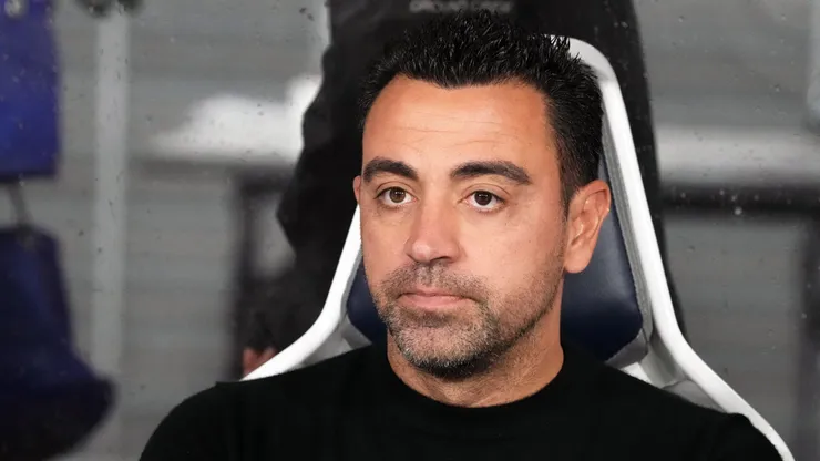 TOKYO, JAPAN - JUNE 06: Xavi Hernandez, head coach of FC Barcelona looks o during the pre-season friendly match between Vissel Kobe and Barcelona at National Stadium on June 06, 2023 in Tokyo, Japan. (Photo by Koji Watanabe/Getty Images)