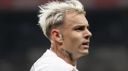 Foto: Fernando Moreno/AGIF - Róger Guedes marcou o gol da vitória do Timão