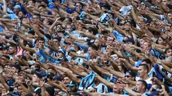 Torcida do Gremio durante partida contra Bahia na Arena do Gremio Brasileirão 2022. Foto: Pedro H. Tesch/AGIF