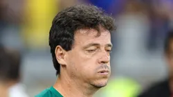 Fernando Diniz, técnico do Fluminense, durante partida contra o Cruzeiro no Mineirão pelo Brasileirão Foto: Gilson Junio/AGIF