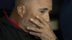 RJ - RIO DE JANEIRO - 27/05/2023 - BRASILEIRO A 2023, FLAMENGO X CRUZEIRO - Jorge Sampaoli tecnico do Flamengo durante partida contra o Cruzeiro no estadio Maracana pelo campeonato BRASILEIRO A 2023. Foto: Jorge Rodrigues/AGIF