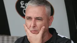 Tiago Nunes recebeu forte recado de torcedora do Botafogo. Foto: Marcello Zambrana/AGIF