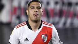Foto: Marcelo Endelli/Getty Images - Juan Quintero interessava ao Peixe desde os tempos de River Plate