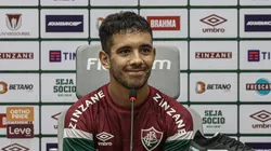 FOTO: MARCELO GONÇALVES / FLUMINENSE F.C. - Coletiva de Leo Fernández