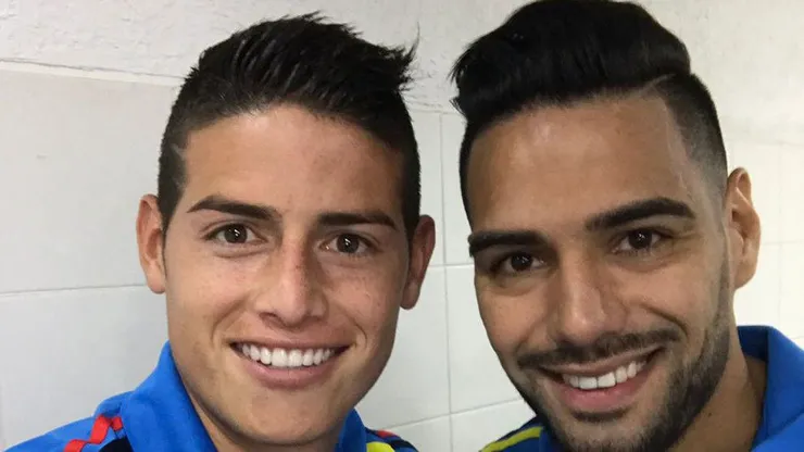 - James Rodríguez e Falcão Garcia