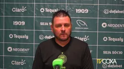 Imagem: Reprodução/YouTube: Thiago Kosloski: interino tem nova baixa no grupo do Coritiba