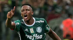 Foto: Ale Cabral/AGIF - Yerry Mina teve boa passagem pelo Palmeiras.
