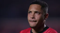 SP - SAO PAULO - 21/06/2023 - BRASILEIRO A 2023, SAO PAULO X ATHLETICO-PR - Vitor Roque jogador do Athletico-PR durante partida contra o Sao Paulo no estadio Morumbi pelo campeonato BRASILEIRO A 2023. Foto: Ettore Chiereguini/AGIF