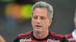 RJ - Rio de Janeiro - 06/03/2022 - CARIOCA 2022, FLAMENGO X VASCO - Rodolfo Landim presidente do Flamengo durante partida contra o Vasco no estadio Engenhao pelo campeonato Carioca 2022. Foto: Thiago Ribeiro/AGIF