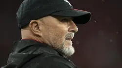 RJ - RIO DE JANEIRO - 26/04/2023 - COPA DO BRASIL 2023, FLAMENGO X MARINGA - Jorge Sampaoli tecnico do Flamengo durante partida contra o Maringa no estadio Maracana pelo campeonato Copa do Brasil 2023. Foto: Jorge Rodrigues/AGIF