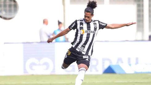 MG – BELO HORIZONTE – 18/03/2023 – MINEIRO 2023, ATLETICO-MG X ATHLETIC CLUB – Mauricio Lemos jogador do Atletico-MG durante partida contra o Athletic Club no estadio Independencia pelo campeonato Mineiro 2023. Foto: Gilson Junio/AGIF