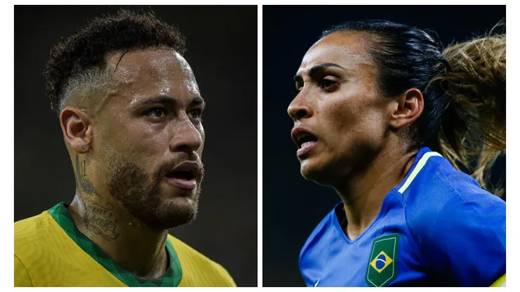 Fotos: AGIF - Salário de Neymar é cerca de 125X maior que o de Marta no futebol mundial