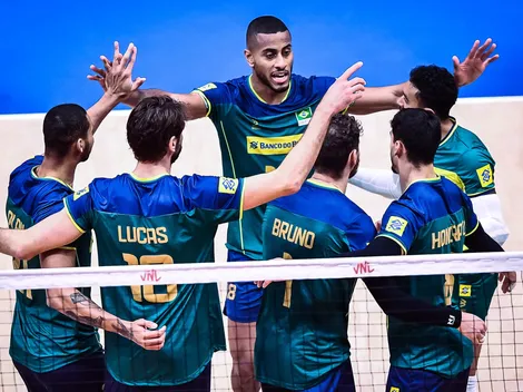 Brasil x China: Saiba como assistir ao jogo da Liga das Nações de vôlei masculino