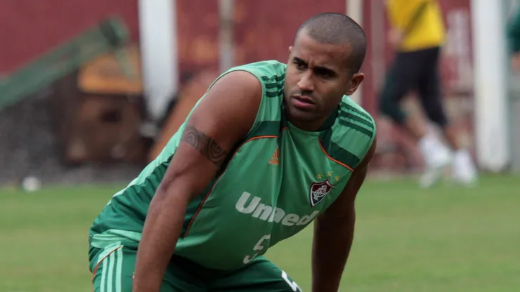 Rio de Janeiro; Laranjeiras; 26/04/11; Treino do Fluminense, Julio Cesar; Foto: Ralff Santos/Ascom FFC