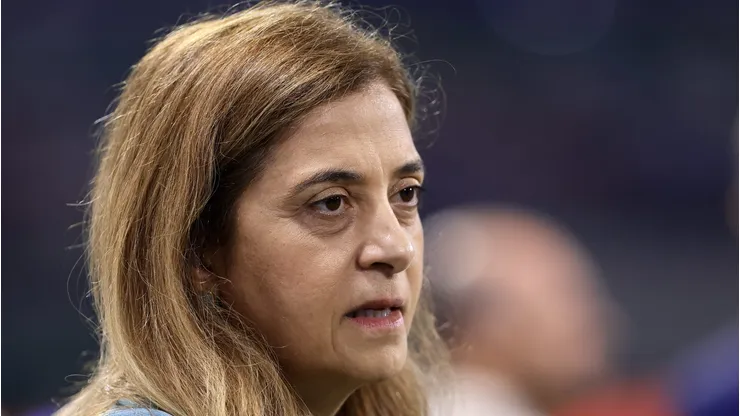Marcello Zambrana/AGIF - Leila, presidente do Verdão.