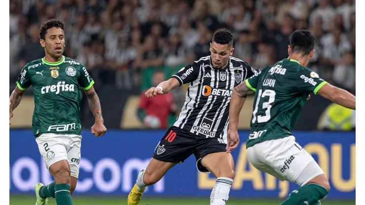 MG - BELO HORIZONTE - 28/05/2023 - BRASILEIRO A 2023, ATLETICO-MG X PALMEIRAS - Paulinho jogador do Atletico-MG durante partida contra o Palmeiras no estadio Mineirao pelo campeonato BRASILEIRO A 2023. Foto: Alessandra Torres/AGIF