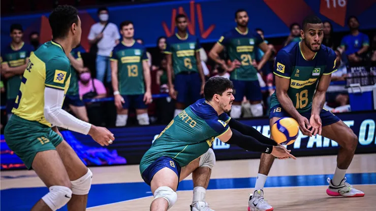 Brasil superou a Holanda e se classificou à fase final da VNL