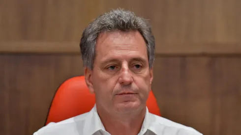 RJ - Rio de Janeiro - 24/02/2019 - Coletiva Presidente do Flamengo Rodolfo Landim - Presidente do Flamengo Rodolfo Landim, concede coletiva neste domingo, no auditorio Rogerio Steinberg, na Gavea, a fim de, responder perguntas sobre a tragedia no Ninho do Urubu. Foto: Thiago Ribeiro/AGIF