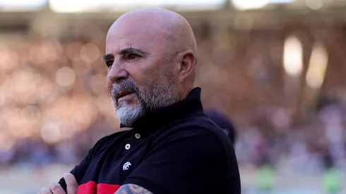 RIO DE JANEIRO, BRAZIL - APRIL 30: Jorge Sampaoli, head coach of Flamengo looks on prior to a match between Flamengo and Botafogo as part of Brasileirao 2023 at Maracana Stadium on April 30, 2023 in Rio de Janeiro, Brazil. (Photo by Buda Mendes/Getty Images)