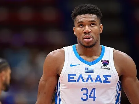 Giannis Antetokounmpo é dúvida para a Copa do Mundo de basquete