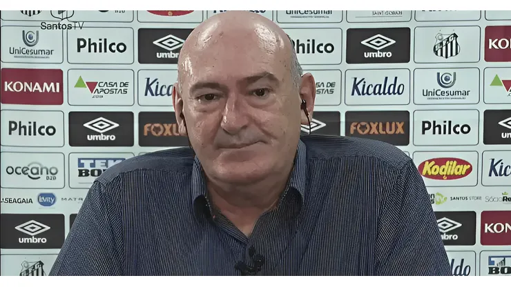 Foto: Divulgação/Santos FC - Rueda vem sendo alvo de crítica de santistas