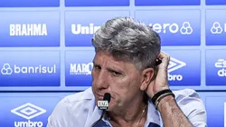 RS - PORTO ALEGRE - 25/06/2023 - BRASILEIRO A 2023, GREMIO X CORITIBA - Renato Portaluppi tecnico do Gremio durante coletiva apos vitoria em partida contra o Coritiba no estadio Arena do Gremio pelo campeonato BRASILEIRO A 2023. Foto: Maxi Franzoi/AGIF