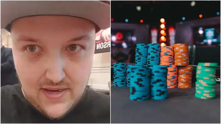 Rob Mercer vai jogar o "Main Event" da WSOP (Fotos: Instagram oficial Rob Mercer @thepokerlifeofrob e Divulgação/PokerNews)
