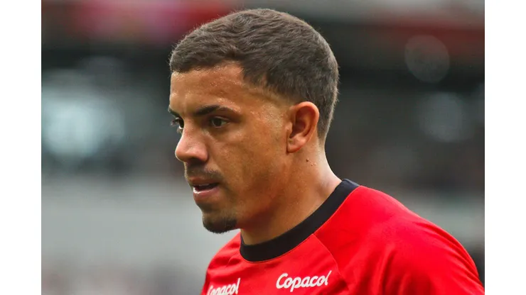 PR - Curitiba - 26/03/2023 - PARANAENSE 2023, ATHLETICO-PR X MARINGA - David Terans jogador do Athletico-PR durante partida contra o Maringa no estadio Arena da Baixada pelo campeonato Paranaense 2023. Foto: Gabriel Machado/AGIF