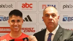 Foto: Gilvan de Souza / CRF = Luiz Araújo foi apresentado no Flamengo