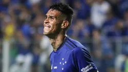 MG - BELO HORIZONTE - 25/04/2023 - COPA DO BRASIL 2023, CRUZEIRO X NAUTICO - Richard jogador do Cruzeiro comemora seu gol durante partida contra o Nautico no estadio Independencia pelo campeonato Copa do Brasil 2023. Foto: Fernando Moreno/AGIF