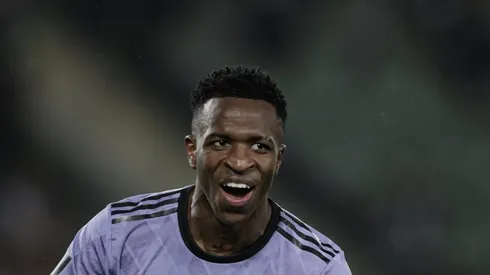 marrocos - rabat - 08/02/2023 - mundial de clubes 2023, real madri x al ahly - vinicius junior jogador do real madri durante partida contra o al ahly no estádio príncipe moulay abdellah pelo campeonato mundial de clubes 2023. foto: André Mourão/agif