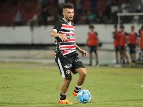 Nadson lamenta ter falhado em lance que acabou resultando no gol de empate do Nacional