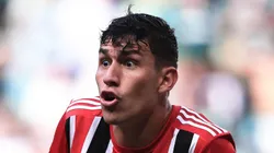 SP - Sao Paulo - 22/01/2023 - PAULISTA 2023, PALMEIRAS X SAO PAULO - Ferraresi jogador do Sao Paulo durante partida contra o Palmeiras no estadio Arena Allianz Parque pelo campeonato Paulista 2023. Foto: Ettore Chiereguini/AGIF