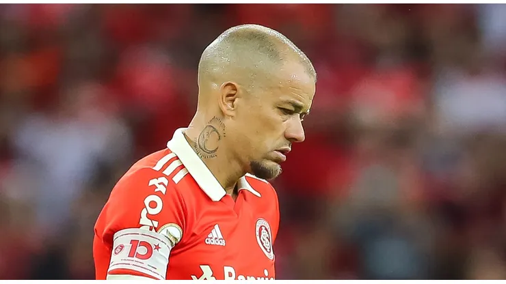 D'Alessandro na época de Internacional durante sua partida de despedida contra o Fortaleza no Beira-Rio. Foto: Pedro H. Tesch/AGIF