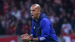 Pepa durante o duelo contra o Colorado