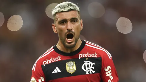 Foto: Gilvan de Souza/CRF - Arrascaeta decidiu para o Flamengo