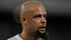 RJ - RIO DE JANEIRO - 20/05/2023 - BRASILEIRO A 2023, BOTAFOGO X FLUMINENSE - Felipe Melo jogador do Fluminense durante partida contra o Botafogo no estadio Engenhao pelo campeonato BRASILEIRO A 2023. Foto: Thiago Ribeiro/AGIF