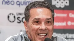 PR - CURITIBA - 24/06/2023 - BRASILEIRO A 2023, ATHLETICO-PR X CORINTHIANS - Vanderlei Luxemburgo tecnico do Corinthians durante entrevista coletiva apos a partida contra o Athletico-PR no estadio Arena da Baixada pelo campeonato BRASILEIRO A 2023. Foto: Robson Mafra/AGIF