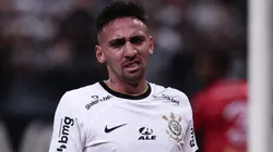SP - Sao Paulo - 11/05/2022 - COPA DO BRASIL 2022, CORINTHIANS X PORTUGUESA-RJ - Gustavo Mosquito jogador do Corinthians lamenta chance perdida durante partida contra o Portuguesa Rio no estadio Arena Corinthians pelo campeonato Copa do Brasil 2022. Foto: Ettore Chiereguini/AGIF