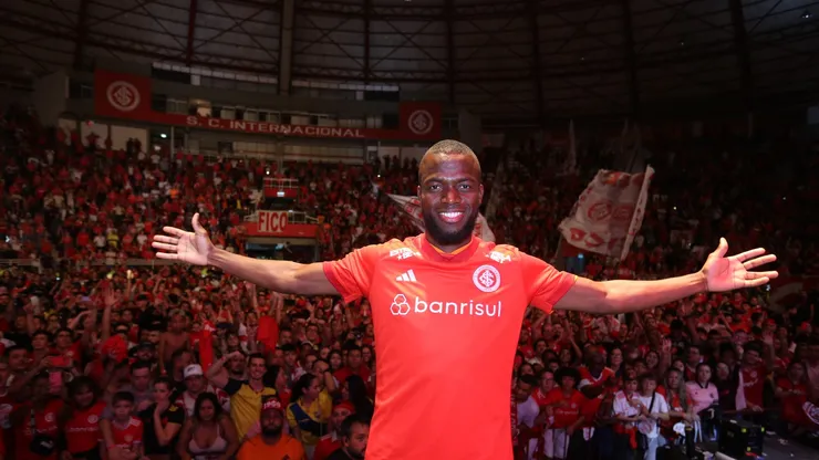 Apresentação de Enner Valencia no Internacional - Foto - Reprodução Flickr Internacional/Ricardo Duarte