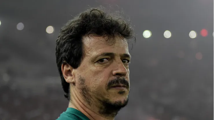 RJ - RIO DE JANEIRO - 01/06/2023 - COPA DO BRASIL 2023, FLAMENGO X FLUMINENSE - Fernando Diniz tecnico do Fluminense durante partida contra o Flamengo no estadio Maracana pelo campeonato Copa do Brasil 2023. Foto: Thiago Ribeiro/AGIF