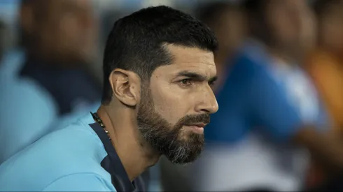 RJ - RIO DE JANEIRO - 20/04/2023 - COPA SUL-AMERICANA 2023, BOTAFOGO X CESAR VALLEJO - Loco Abreu tecnico do Cesar Vallejo durante partida contra o Botafogo no estadio Engenhao pelo campeonato Copa Sul-Americana 2023. Foto: Jorge Rodrigues/AGIF