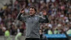 RJ - RIO DE JANEIRO - 08/08/2023 - LIBERTADORES 2023, FLUMINENSE X ARGENTINOS JUNIORS - Gabriel Milito tecnico do Argentinos Juniors durante partida contra o Fluminense no estadio Maracana pelo campeonato Libertadores 2023. Foto: Thiago Ribeiro/AGIF