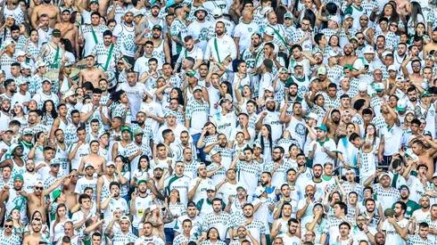 SP - SAO PAULO - 25/06/2023 - BRASILEIRO A 2023, PALMEIRAS X BOTAFOGO - Torcida do Palmeiras durante partida contra Botafogo no estadio Arena Allianz Parque pelo campeonato BRASILEIRO A 2023. Foto: Marcello Zambrana/AGIF