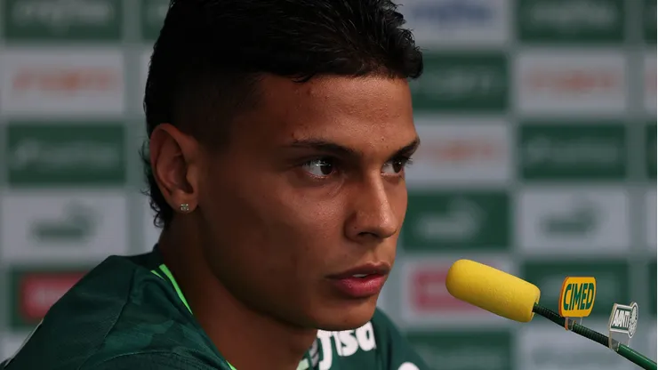 Foto: Cesar Greco/Palmeiras/by Canon - Richard Ríos tratou de cobrar respeito ao Palmeiras na Libertadores