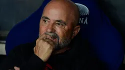 RJ - RIO DE JANEIRO - 26/08/2023 - BRASILEIRO A 2023, FLAMENGO X INTERNACIONAL - Jorge Sampaoli tecnico do Flamengo durante partida contra o Internacional no estadio Maracana pelo campeonato Brasileiro A 2023. Foto: Thiago Ribeiro/AGIF